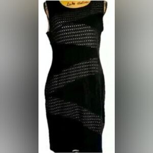 Calvin Klein sleeveless sheath Black dress. NWOT. SIZE Medium